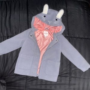 3T nice warm bunny rabbit coat. So adorable!